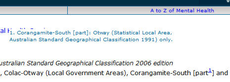 Incorrect Example of SCO_A8_On Focus. Superscript item is receiving focus. A pop-up with additional information appears above and to the left of the superscript item.